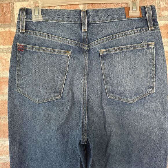 BDG Slim Straight High Waisted Button Fly Raw Hem Jeans Size 29 - Picture 6 of 9